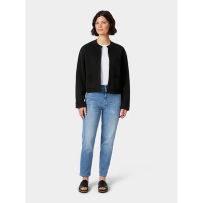 manufactum Damen-Strickjacke Punto Milano Schwarz Outlet