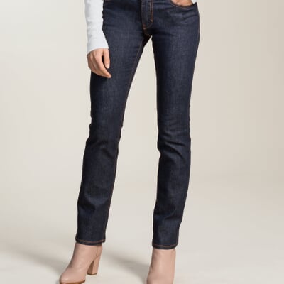 manufactum Damenjeans Straight Denim Auslauf