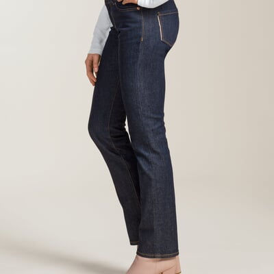 manufactum Damenjeans Straight Denim Auslauf