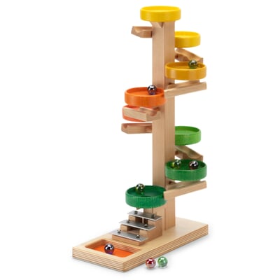 manufactum Turm-Murmelbahn Buchenholz
