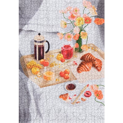 manufactum Französisches Puzzle Frühstück 1000 Teile Black Friday