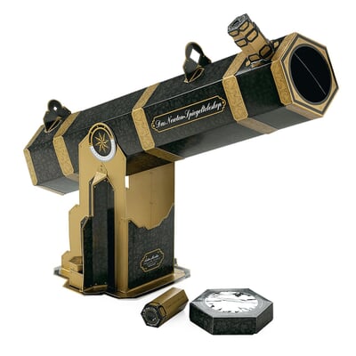 manufactum AstroMedia Bausatz Newton-Spiegelteleskop mit Sonnenfilter
