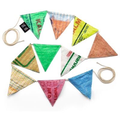 manufactum Wimpelkette Upcycling