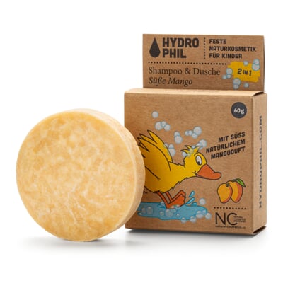 manufactum Festes Shampoo & Duschgel für Kinder Mango Osterangebot