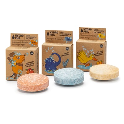 manufactum Festes Shampoo & Duschgel für Kinder Mango Osterangebot
