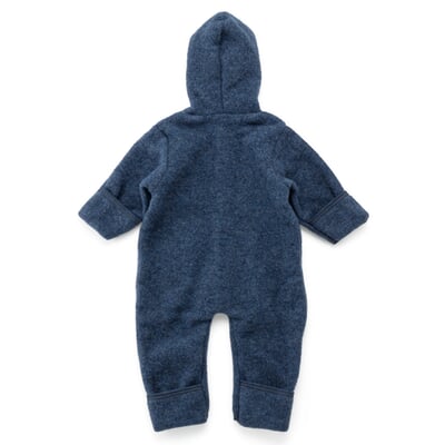 manufactum Kinder-Overall Schurwollfleece Blaumelange Muttertagsangebot