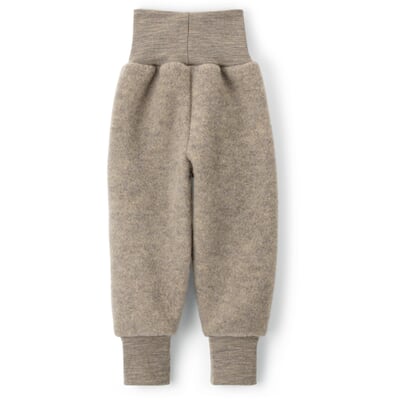 manufactum Kinder-Schlupfhose Schurwollfleece Braunmelange Saisonale Angebote