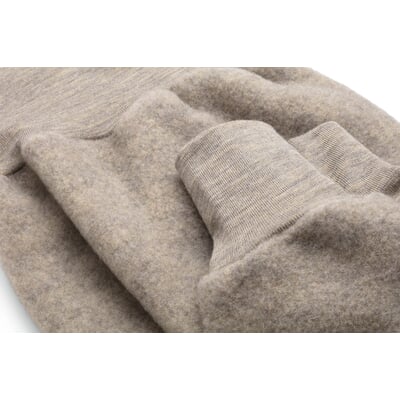 manufactum Kinder-Schlupfhose Schurwollfleece Braunmelange Saisonale Angebote