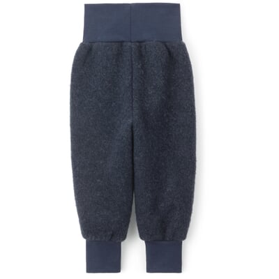 manufactum Kinder-Schlupfhose Wollfleece Dunkelblau Tiefpreis