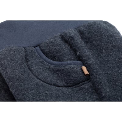 manufactum Kinder-Schlupfhose Wollfleece Dunkelblau Tiefpreis