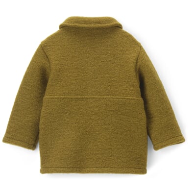 manufactum Kinder-Hemdjacke Wollwalk Gelbgrün Zeitbegrenzte Promotion