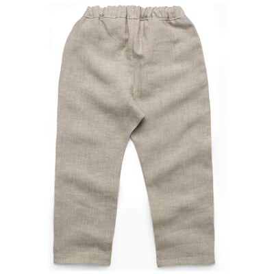 manufactum Kinder-Hose Leinen Natur Bis zu 50% Rabatt