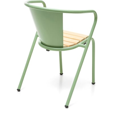 manufactum Stuhl Estoril Holz RAL 6021 Blassgrün Nur noch ein Tag übrig