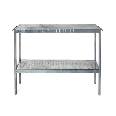 manufactum Pflanz- und Grilltisch Stahl verzinkt