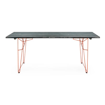 manufactum Tisch und Liege LTL Gestell RAL 2001 Rotorange Outlet