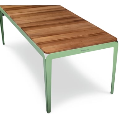 manufactum Tisch Bended Table Wood 220 RAL 6021 Blassgrün Valentinstagsangebot