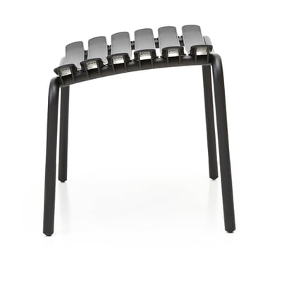 manufactum Fußhocker Re-Clips Schwarz Lagerräumung
