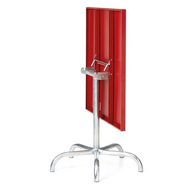 manufactum Tisch Säntis quadratisch RAL 3001 Signalrot Wochenangebot