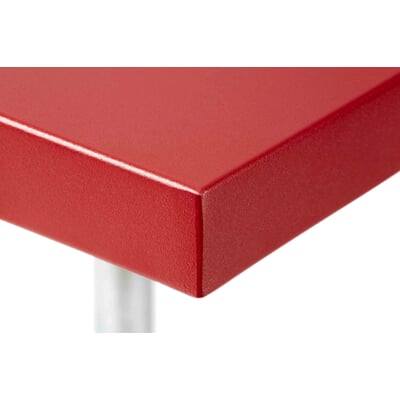 manufactum Tisch Säntis quadratisch RAL 3001 Signalrot Wochenangebot