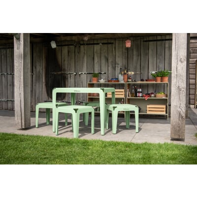 manufactum Tisch Bended Table 90 RAL 6021 Blassgrün Letzte 2 Tage