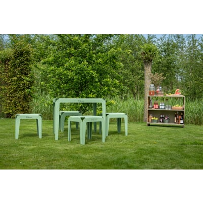 manufactum Tisch Bended Table 90 RAL 6021 Blassgrün Letzte 2 Tage