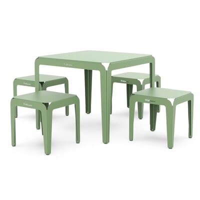 manufactum Hocker Bended Stool RAL 6021 Blassgrün Zeitbegrenzte Promotion