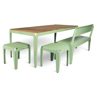 manufactum Hocker Bended Stool RAL 6021 Blassgrün Zeitbegrenzte Promotion