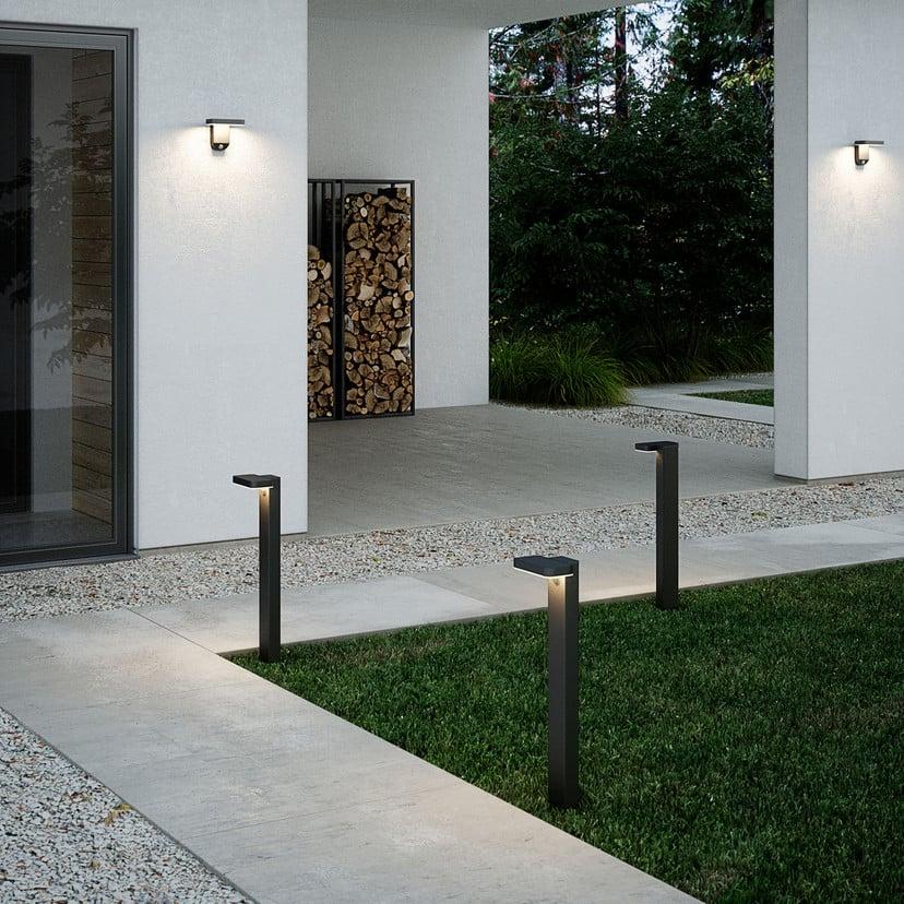 lampenwelt LED-Solar-Wegeleuchte Rica Square eckig Zeitlich begrenztes Angebot