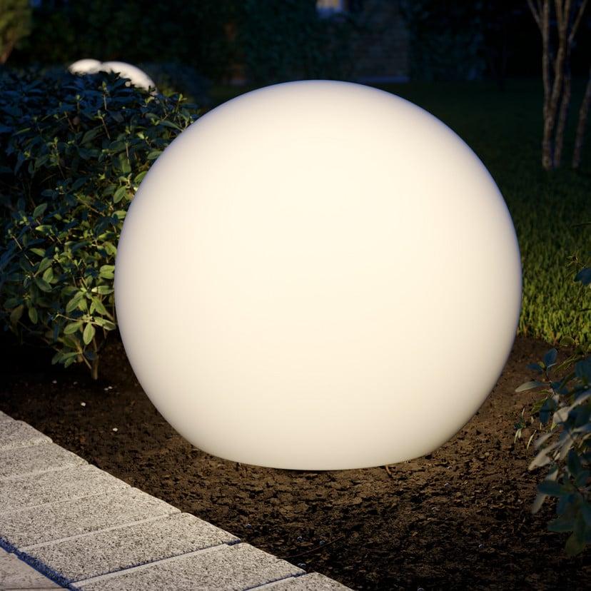 lampenwelt Kugelleuchte Cumulus L für den Garten Ø 60cm