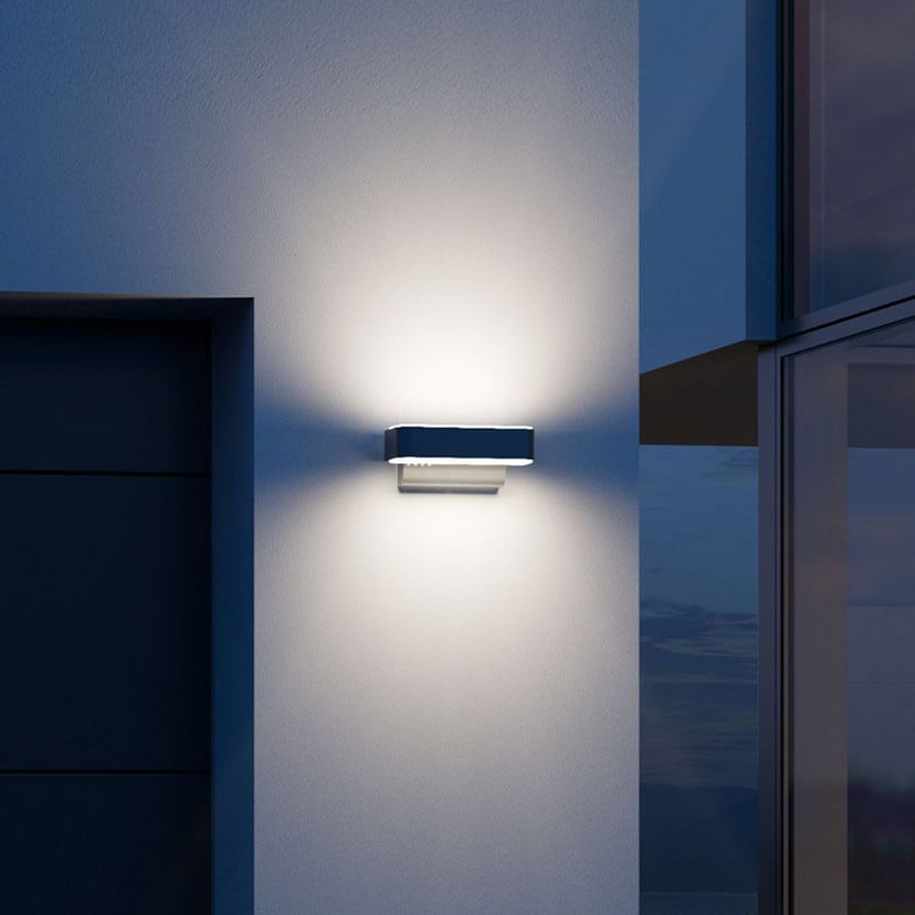 lampenwelt STEINEL L 810 SC LED-Sensor-Wandleuchte anthrazit Tägliche Deals