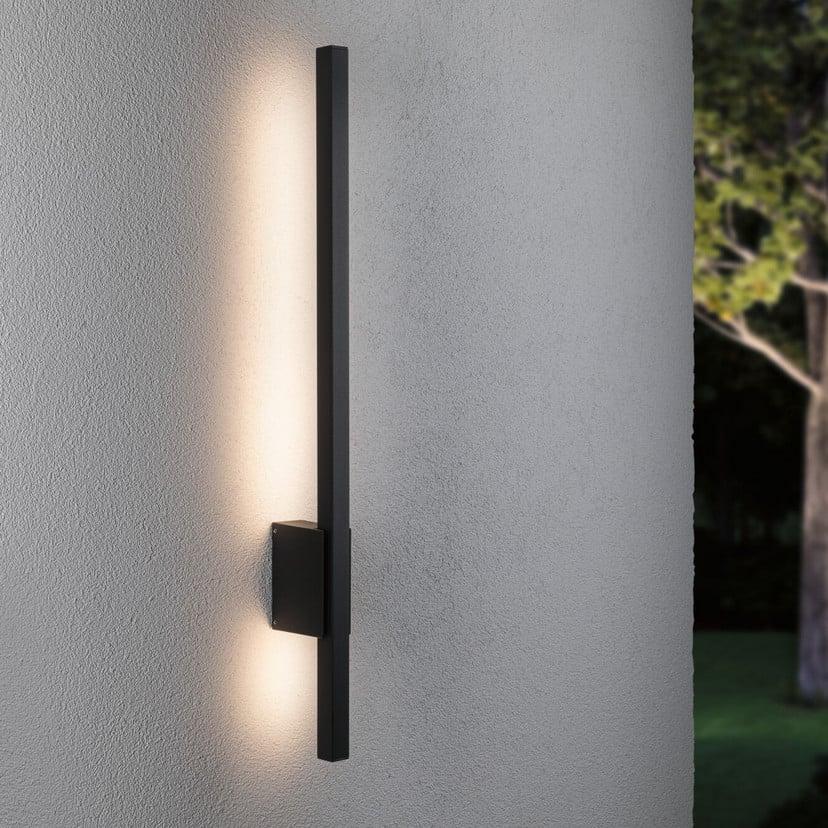 lampenwelt Paulmann Stan LED-Außenwandleuchte 80 cm