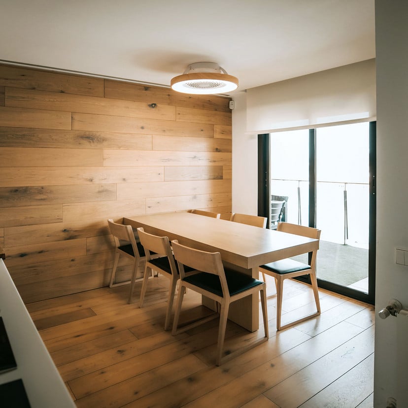 lampenwelt Smart LED-Deckenventilator Tibet holzfarben leise Ø 65 cm Günstiger Verkauf