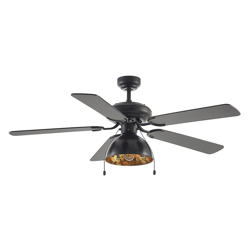 lampenwelt Lucande Deckenventilator mit Licht Shamoian leise Ø 130 cm Meist gekauft