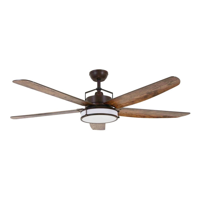 lampenwelt Beacon Deckenventilator mit Licht Louisville bronze leise Kostenloser Versand