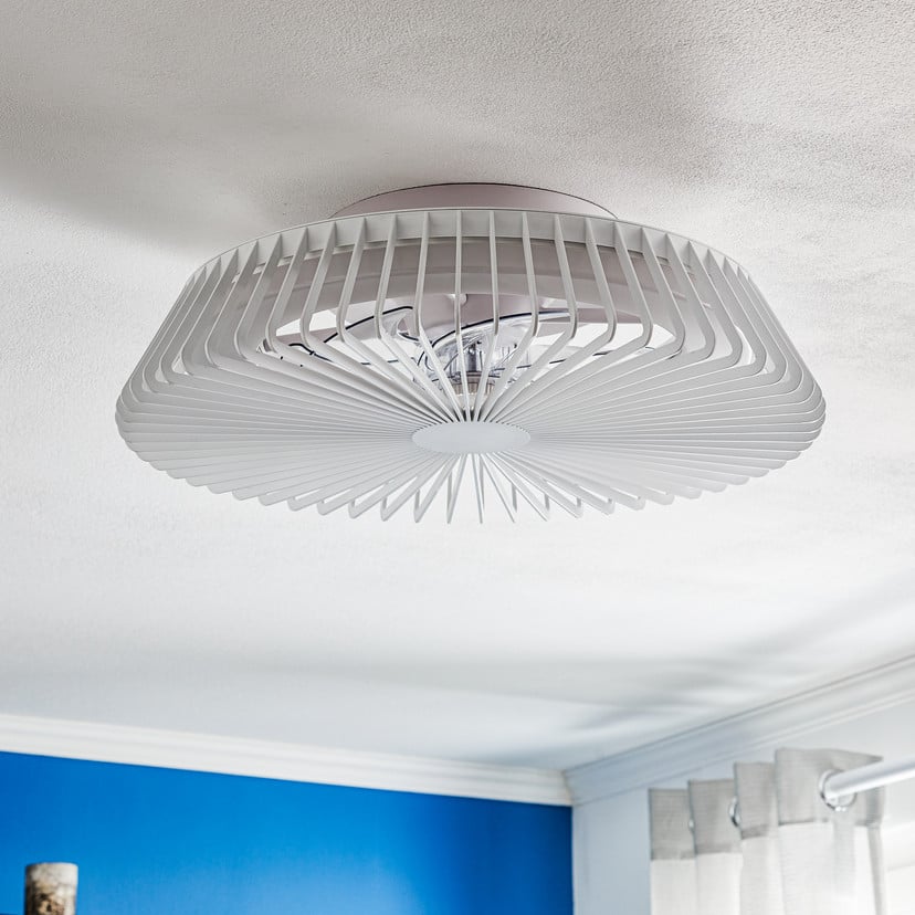 lampenwelt Deckenventilator Himalaya LED App Remote weiß Limitierter Zeitrabatt