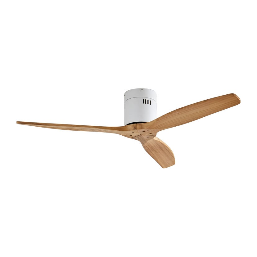 lampenwelt Lucande Deckenventilator Vindur weiß Holz DC leise Fabrik Onlineshop