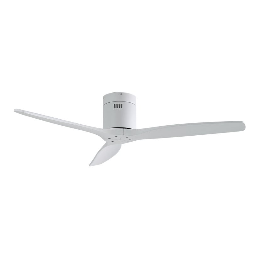 lampenwelt Lucande Deckenventilator Vindur weiß DC leise Ø 132 cm Neuheiten