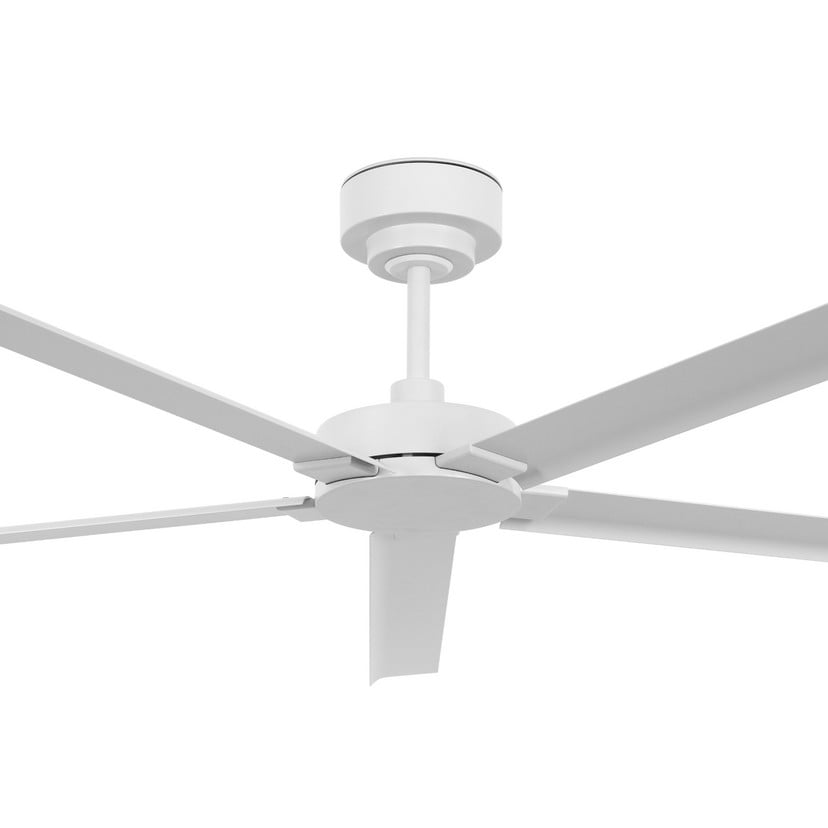 lampenwelt Beacon Deckenventilator Monza weiß DC leise Ø 152 cm IP55 Räumungsverkauf