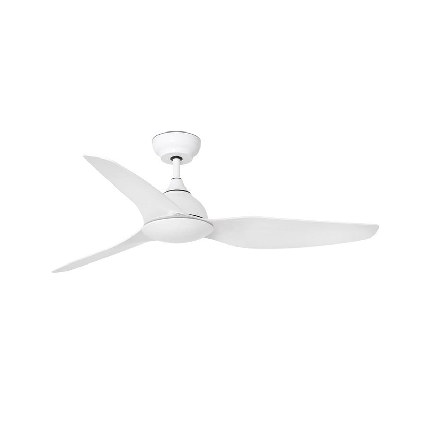 lampenwelt Deckenventilator Sioux L 3 Flügel DC IP44 weiß