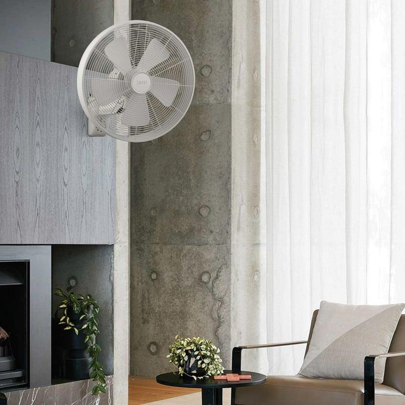 lampenwelt Beacon Wandventilator Breeze weiß Ø 41 cm leise VIP-Rabatte