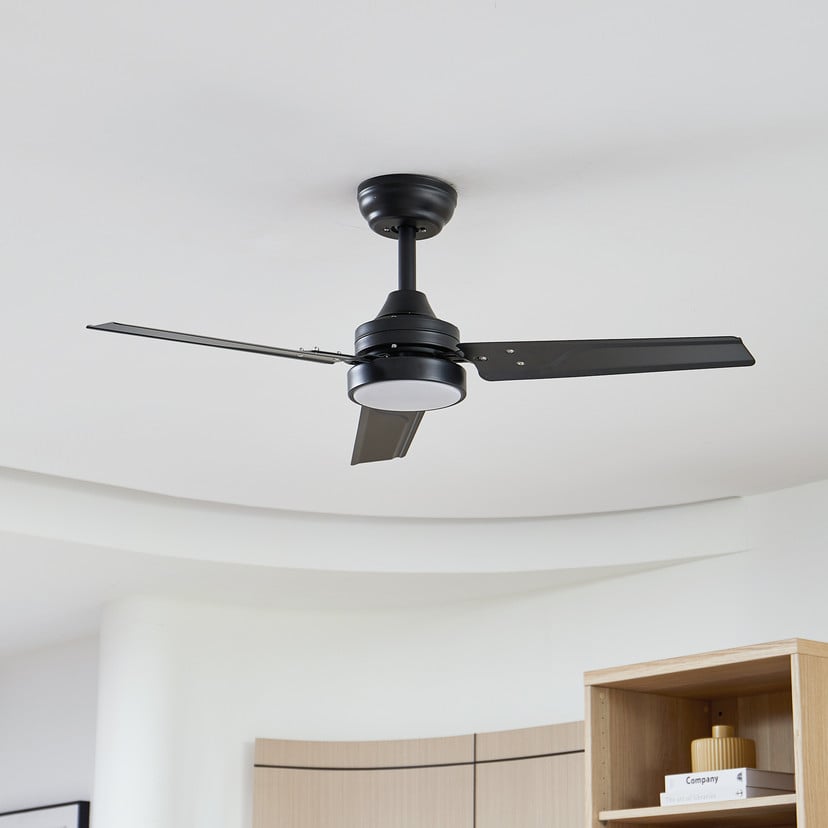 lampenwelt Lindby LED-Deckenventilator Aerallo schwarz CCT leise Neueste Stile