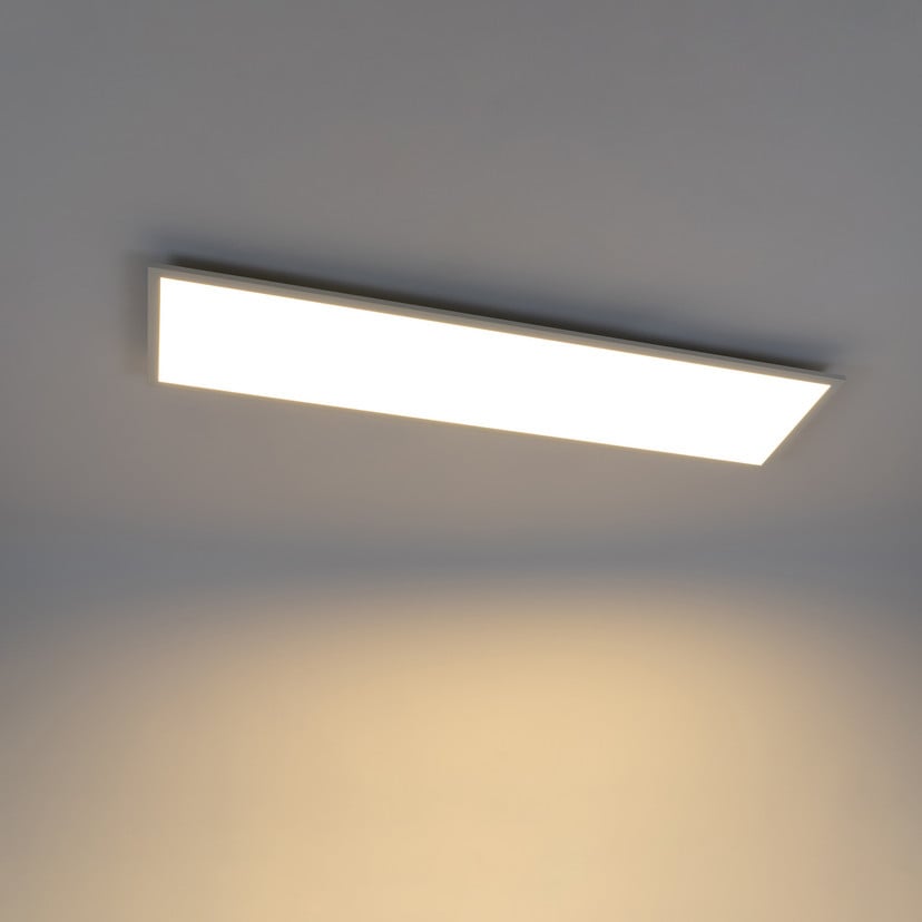 lampenwelt Lindby LED-Panel Luay 120 x 30 cm CCT Remote dimmbar Zeitbegrenzte Promotion