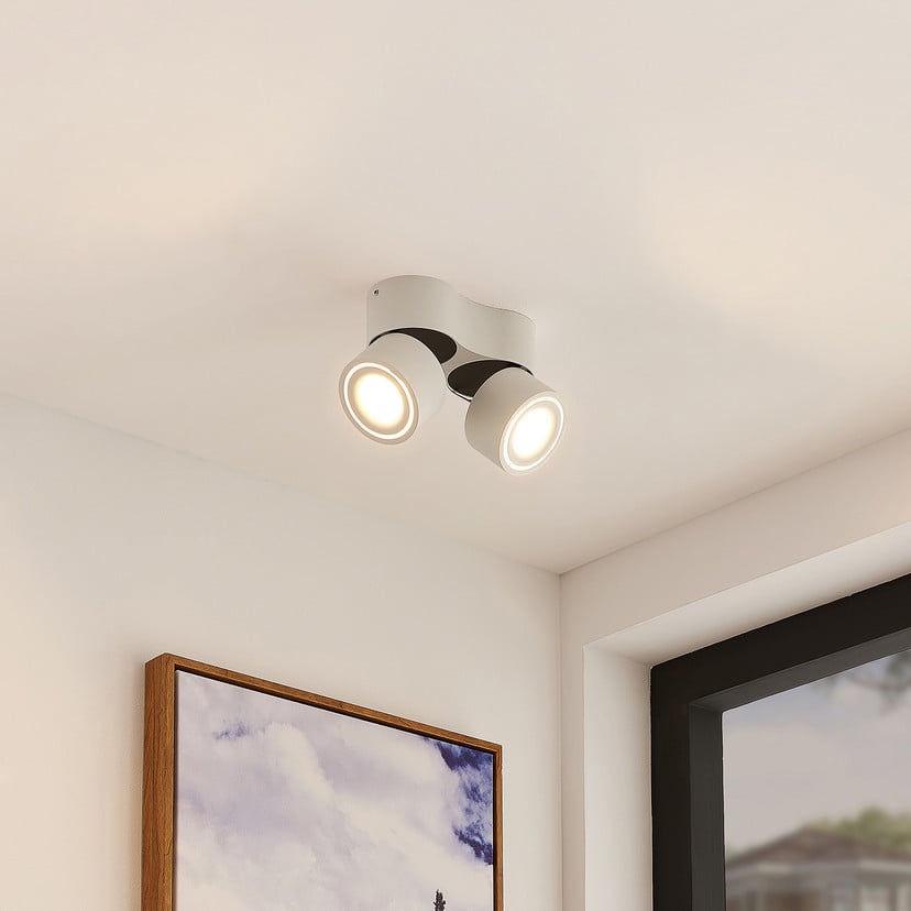 lampenwelt Arcchio LED-Deckenstrahler Rotari weiß 2-flg. 1140lm Angebote