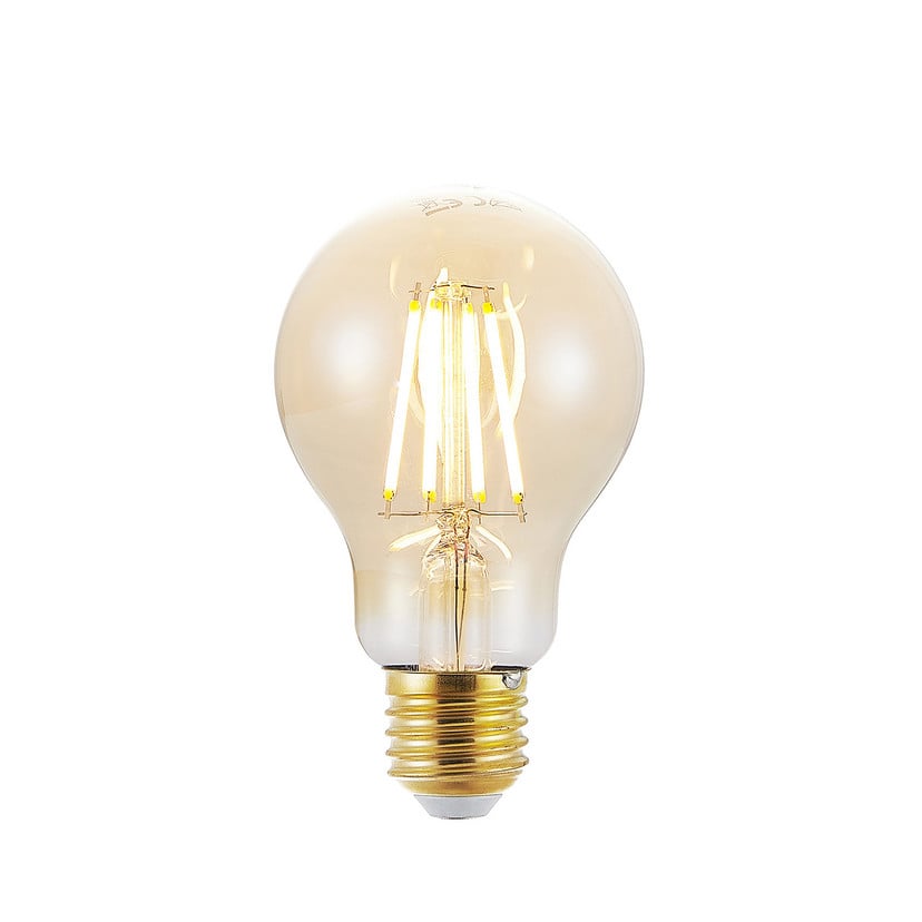 lampenwelt LED-Lampe E27 A60 6 5W 2.500K amber 3-Step-Dimmer