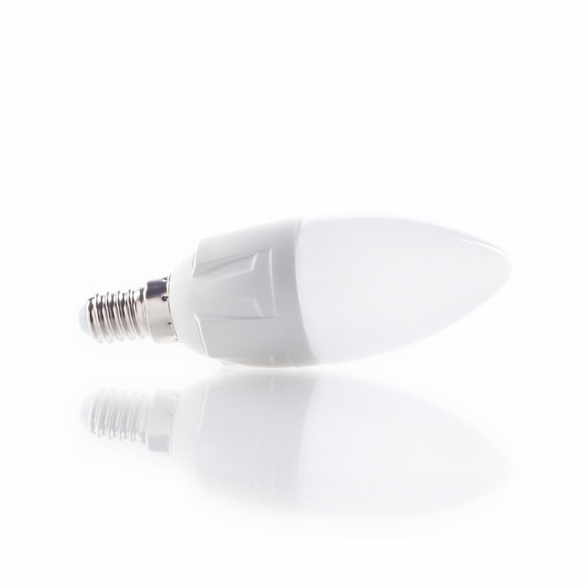 lampenwelt Lindby LED-Leuchtmittel Kerze E14 4 9 W matt 3.000 K