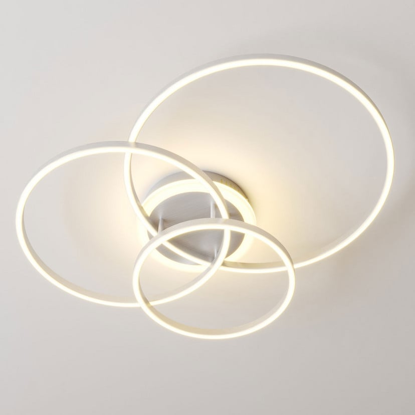 lampenwelt Lindby Smart LED-Deckenleuchte Tula Fernbedienung Tuya CCT