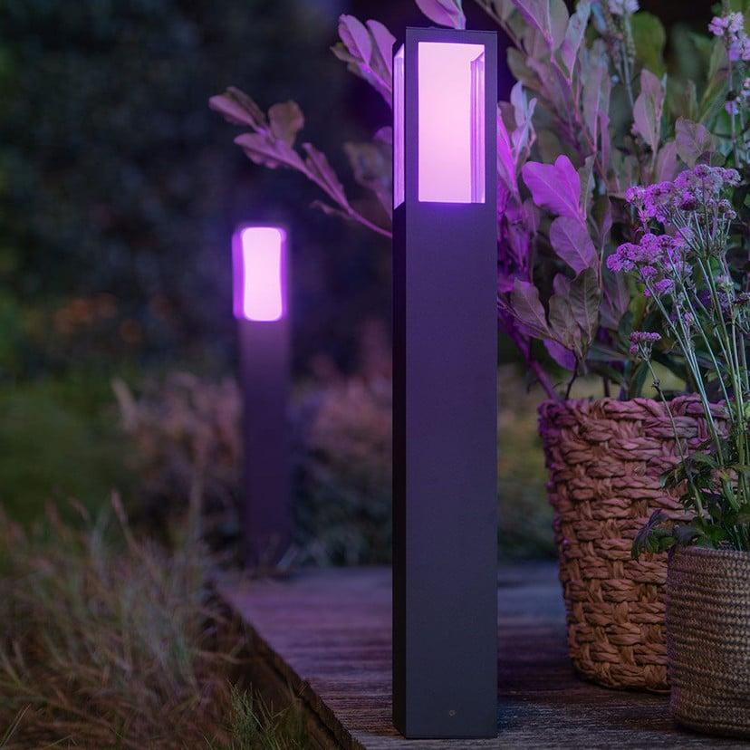 lampenwelt Philips Hue White+Color Impress LED-Wegeleuchte