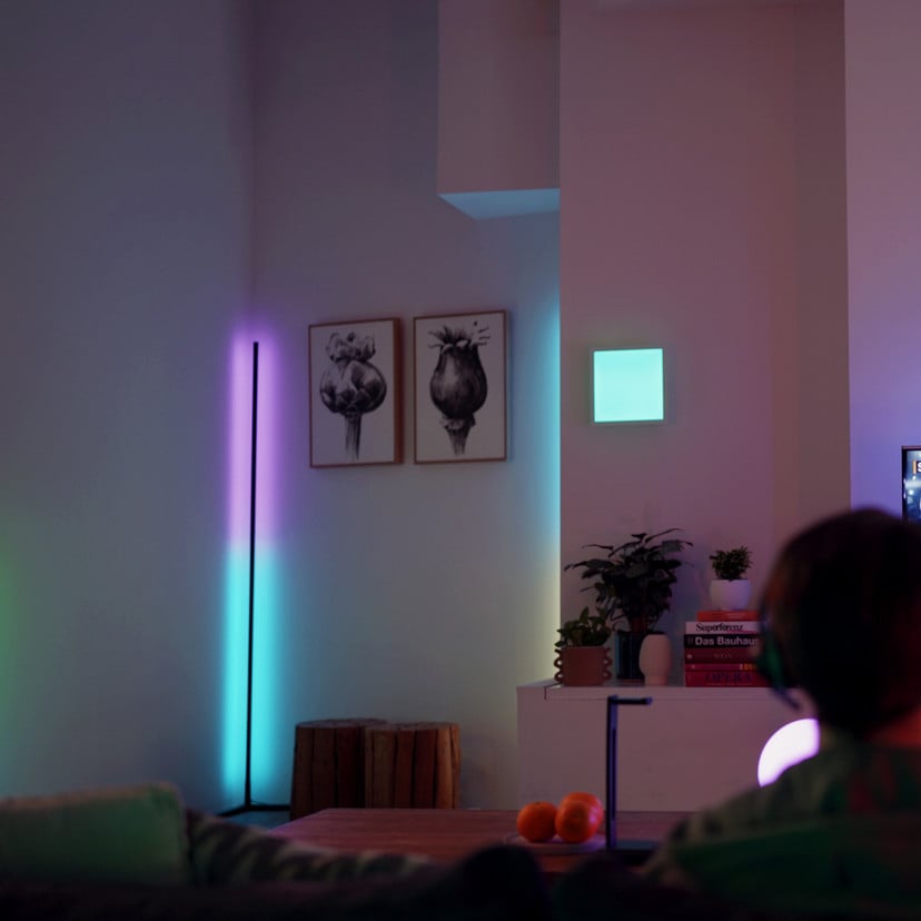 lampenwelt LEDVANCE SMART+ WiFi Floor Corner Stehleuchte schwarz 200 cm 50% Rabatt für begrenzte Zeit