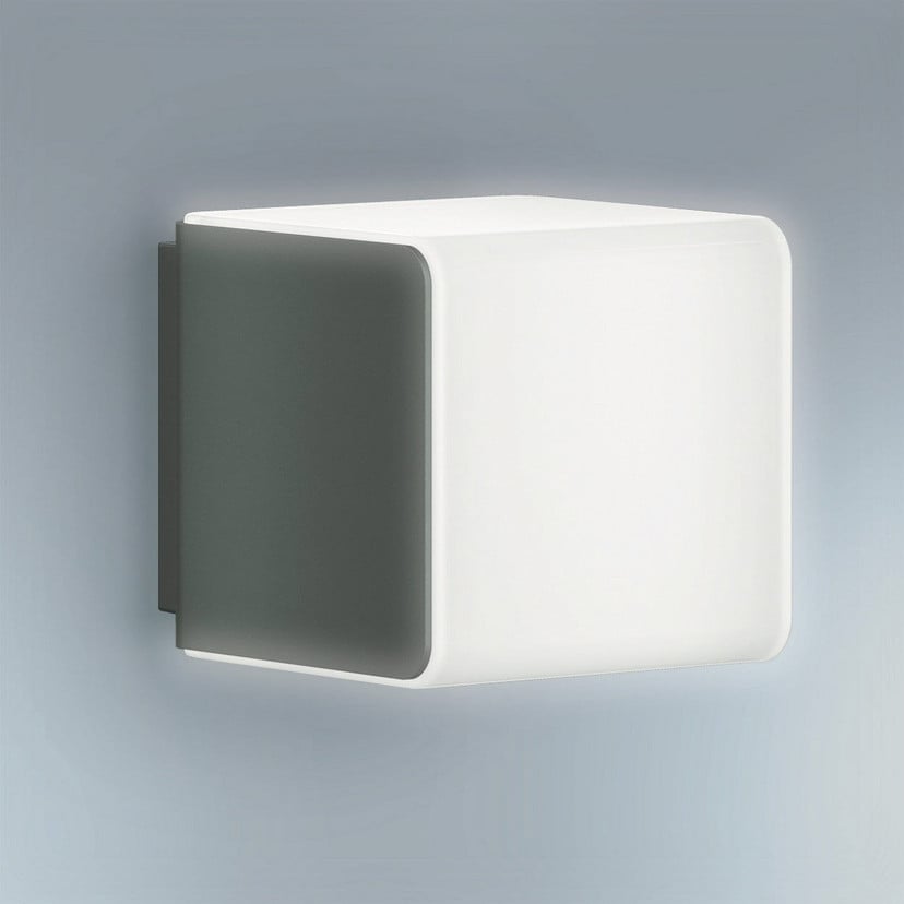 lampenwelt STEINEL L 830 SC Sensor-Außenwandleuchte anthrazit