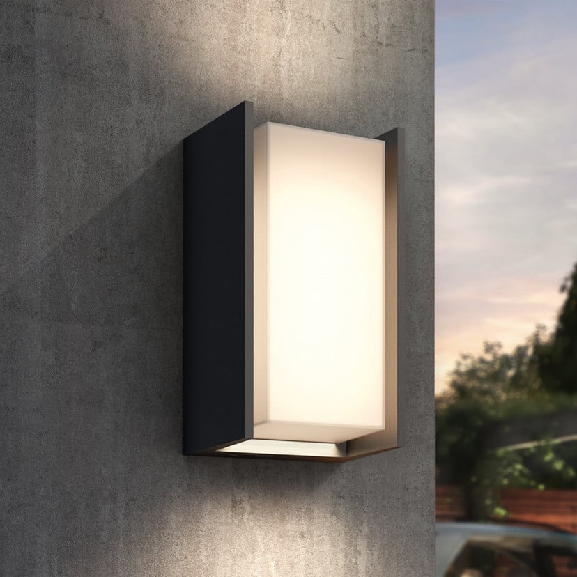 lampenwelt Philips Hue White Turaco LED-Außenwandleuchte